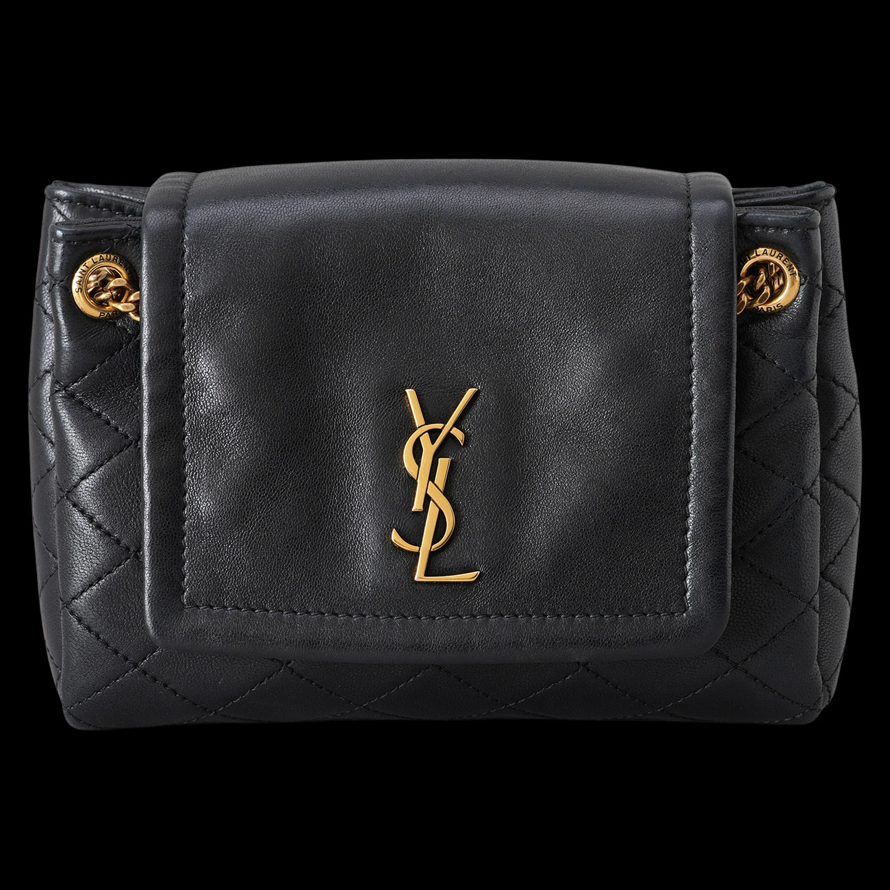 YVES SAINT LAURENT(USED)생로랑 672738 노리타 미니 체인 크로스백